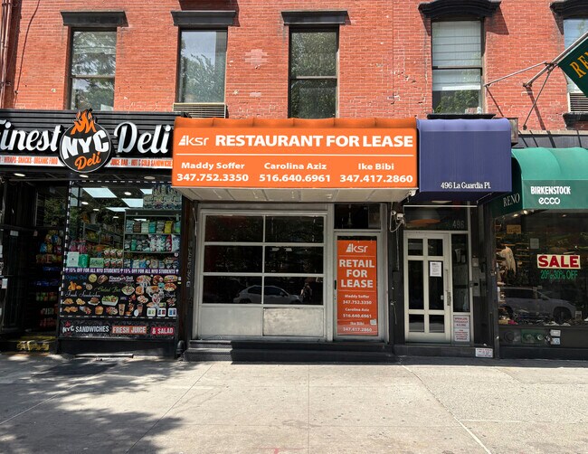More details for 490-496 Laguardia Pl, New York, NY - Retail for Lease