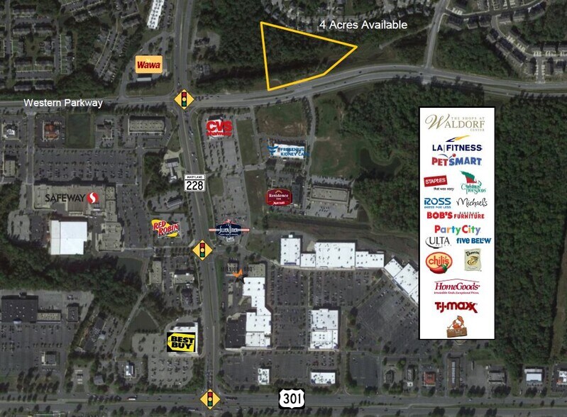 Western Pky, Waldorf, MD for sale - Building Photo - Image 1 of 2