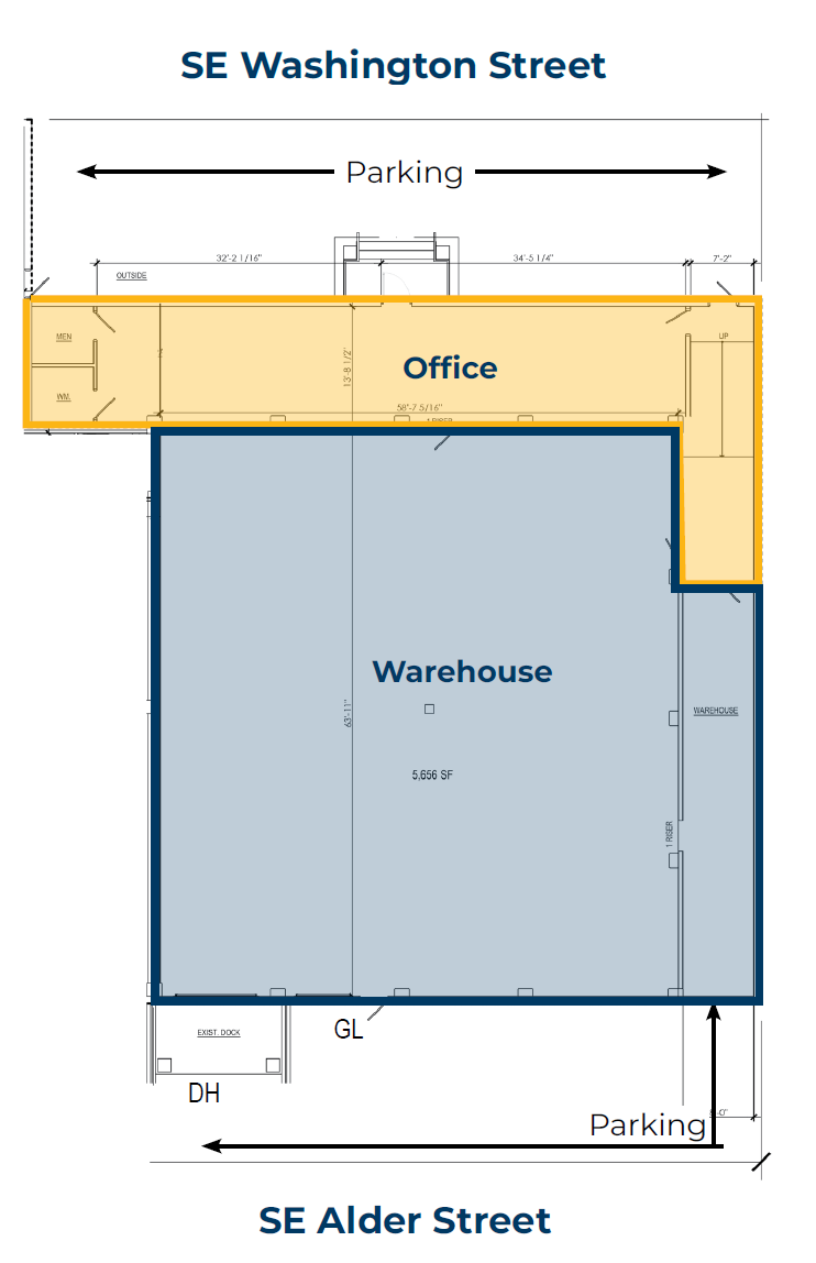88 Washington, Portland, OR for lease Site Plan- Image 1 of 4