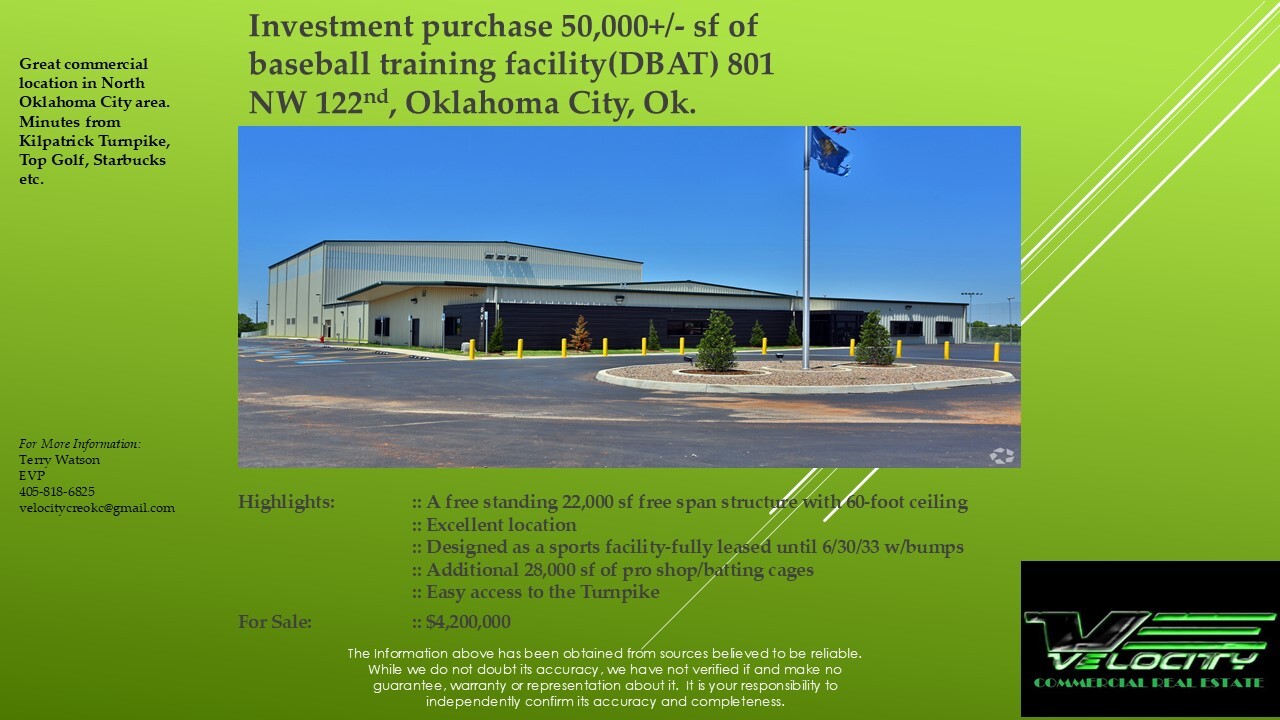 801 NW 122nd St, Oklahoma City, OK for sale Building Photo- Image 1 of 13