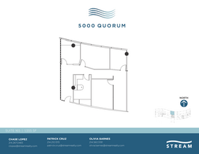 5000 Quorum Dr, Dallas, TX à louer Plan d  tage- Image 1 de 1