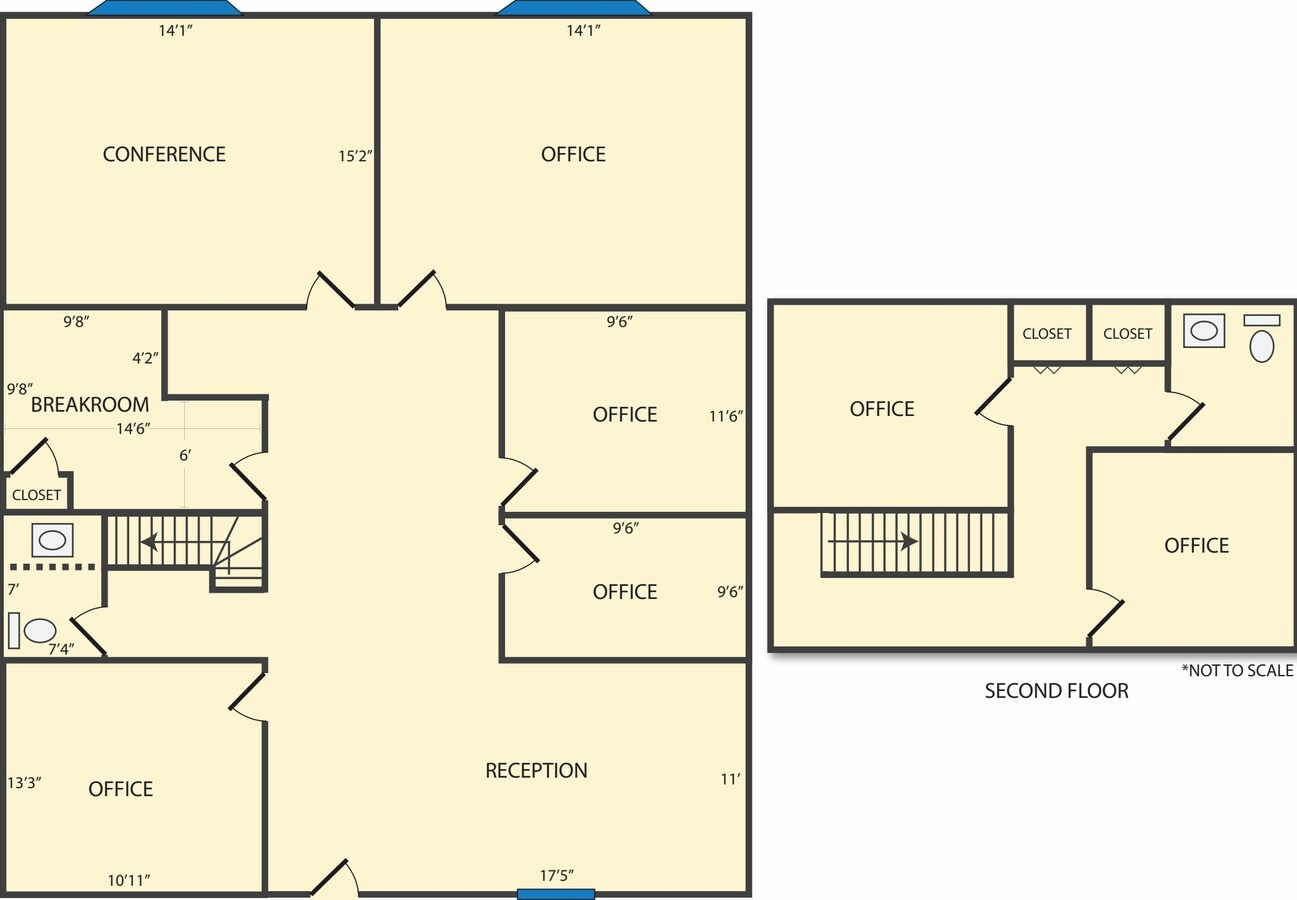 1029-1057 Dresser Ct, Raleigh, NC 27609 - Unité 1033 -  - Plan d’étage - Image 1 of 1