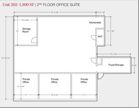 41 Orchard St, Ramsey, NJ for lease Floor Plan- Image 1 of 1