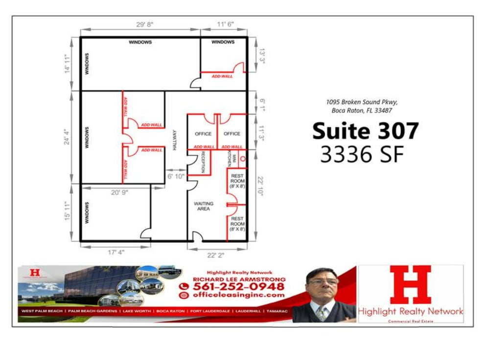 1095 Broken Sound Pky, Boca Raton, FL for lease Interior Photo- Image 1 of 10