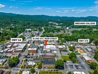 Plus de détails pour 36 & 44 E Main St., Brevard, NC - Commerce de détail à vendre