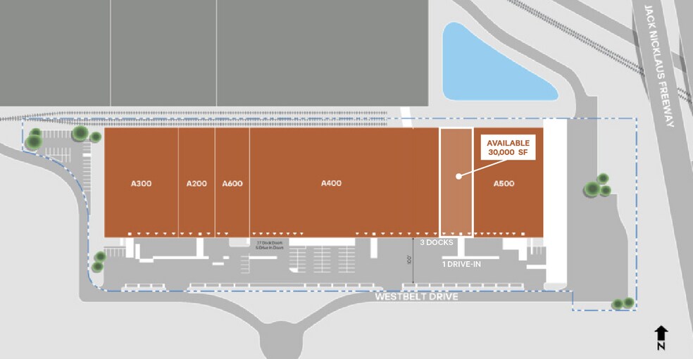 2771-2779 Westbelt Dr, Columbus, OH à louer - Photo du bâtiment - Image 3 de 8