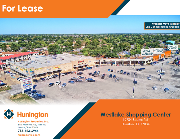 19734 Saums Rd, Houston, TX for lease - Building Photo - Image 1 of 1