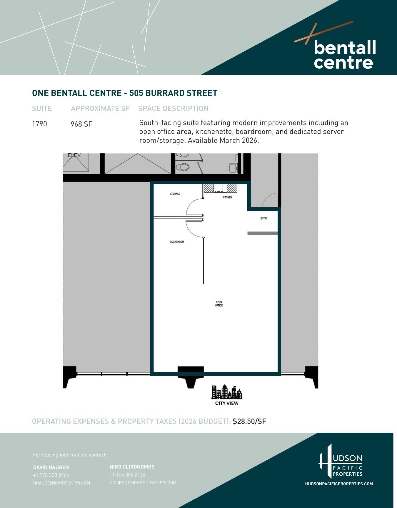 505 Burrard St, Vancouver, BC for lease Floor Plan- Image 1 of 1