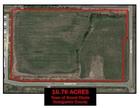 McCarthy, Grand Chute, WI - Aérien  Vue de la carte