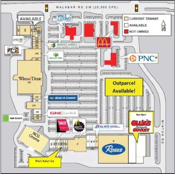 160 Malabar Rd SW, Palm Bay, FL à louer - Photo principale - Image 1 de 1