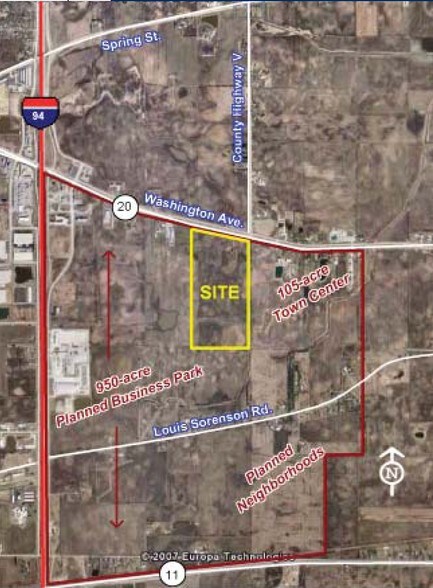 1400 International Dr, Sturtevant, WI for lease - Aerial - Image 2 of 5