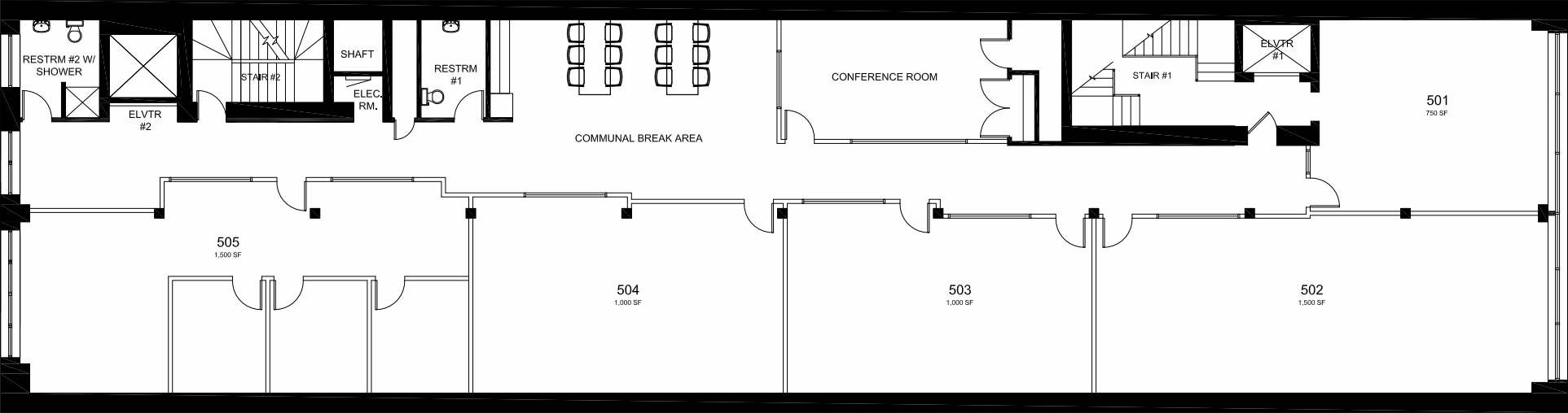 1132 S Wabash Ave, Chicago, IL for lease Floor Plan- Image 1 of 16