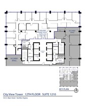 555 E Main St, Norfolk, VA for lease Floor Plan- Image 1 of 1