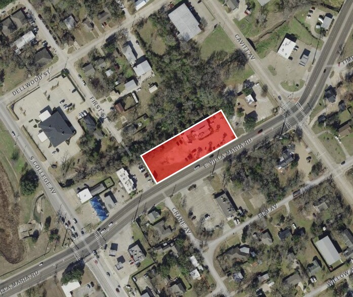 206 E Villa Maria Rd, Bryan, TX à louer - Aérien - Image 2 de 3