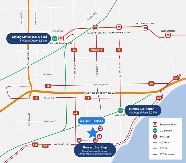 Plus de détails pour 260 Eighth St, Toronto, ON - Industriel à louer