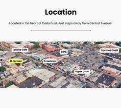 91 Carman Ave, Cedarhurst, NY - Aérien  Vue de la carte