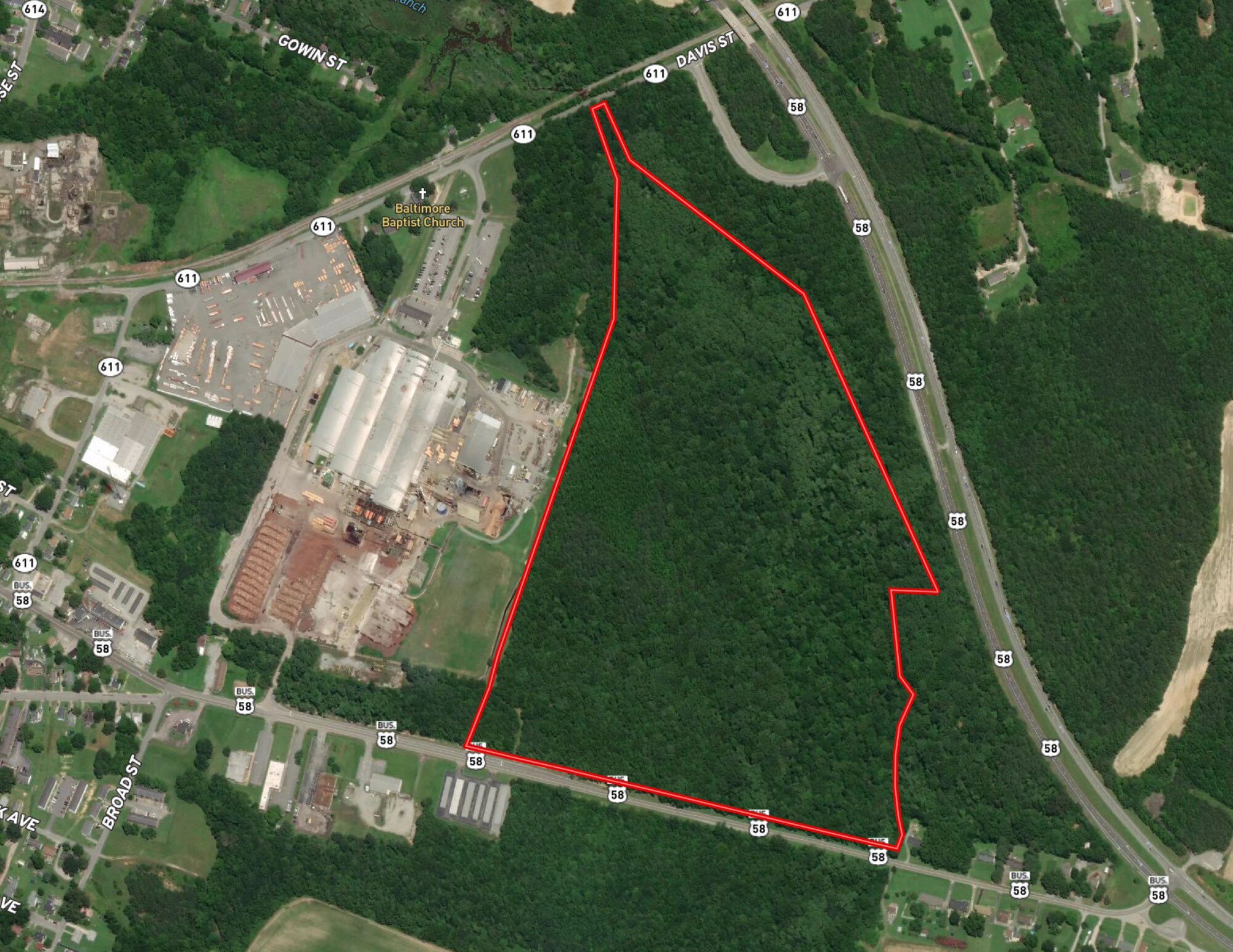 0 Davis Street, Emporia, VA à vendre Photo principale- Image 1 de 5