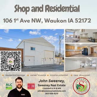 More details for 106 1st Ave NW, Waukon, IA - Flex for Sale