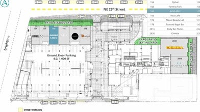 180 NE 29th St, Miami, FL for lease Site Plan- Image 1 of 1