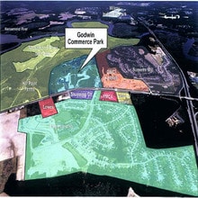 3005 Corporate Ln, Suffolk, VA - AERIAL  map view