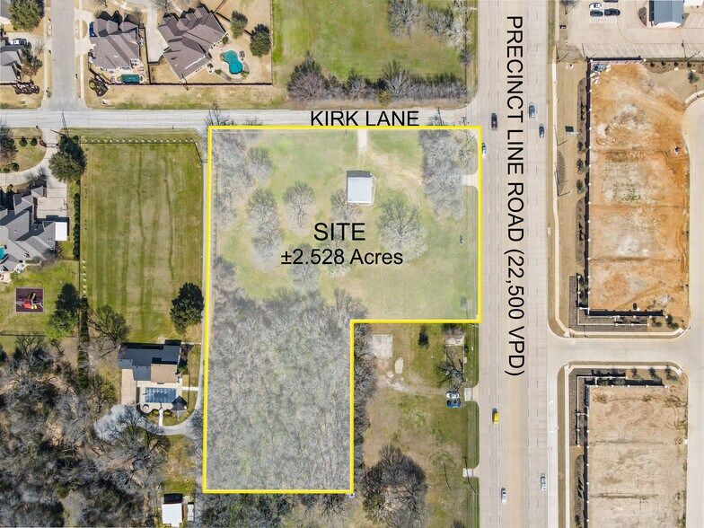 7629 Precinct Line Rd, North Richland Hills, TX à vendre - Aérien - Image 2 de 5