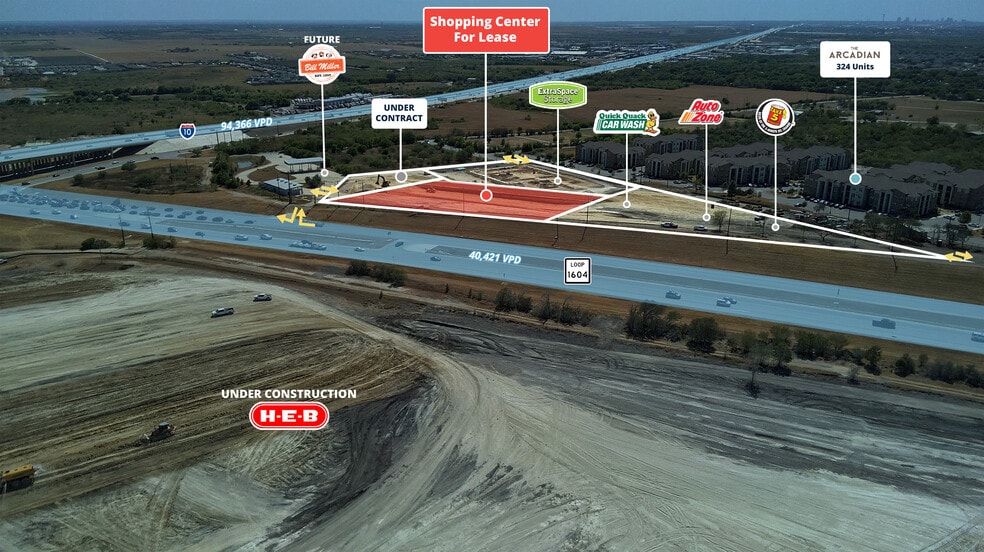 1604 E at IH-10 E, Converse, TX à louer - Photo du bâtiment - Image 2 de 4