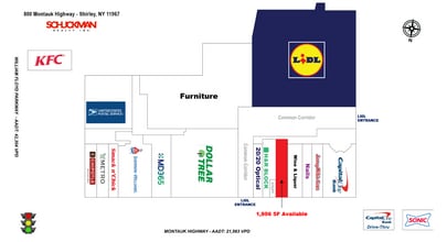 800 Montauk Hwy, Shirley, NY à louer Photo du bâtiment- Image 2 de 3