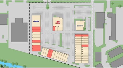 6444 NW Expressway St, Oklahoma City, OK à louer Plan de site- Image 1 de 1