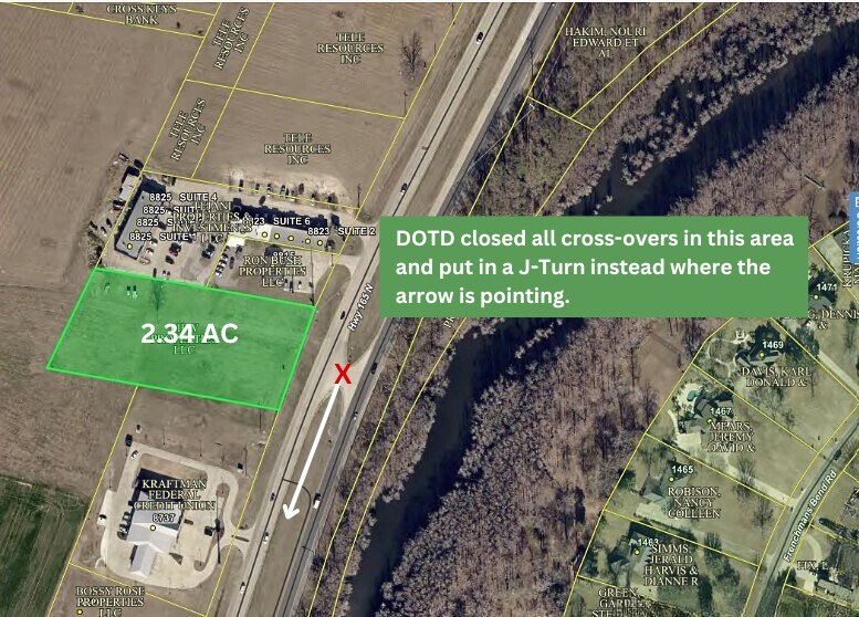 Hwy 165/Sterlington Road, Monroe, LA for sale - Aerial - Image 2 of 3