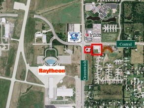 11333 E Central Ave, Wichita, KS - Aerial map view