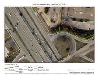 Plus de détails pour 1660 S Stemmons Fwy, Lewisville, TX - Terrain à vendre