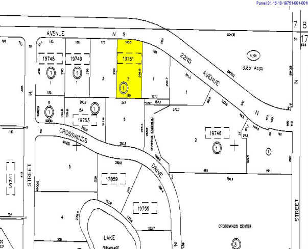 6700 22nd Ave N, Saint Petersburg, FL à vendre - Plan cadastral - Image 2 de 8