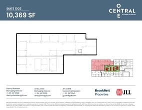 11300 Rockville Pike, North Bethesda, MD à louer Plan d’étage- Image 1 de 2