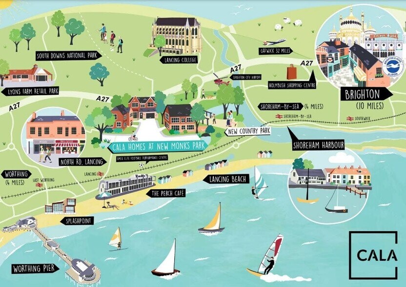 19 Brown Meadow Way, Lancing à louer - Photo du bâtiment - Image 3 de 5