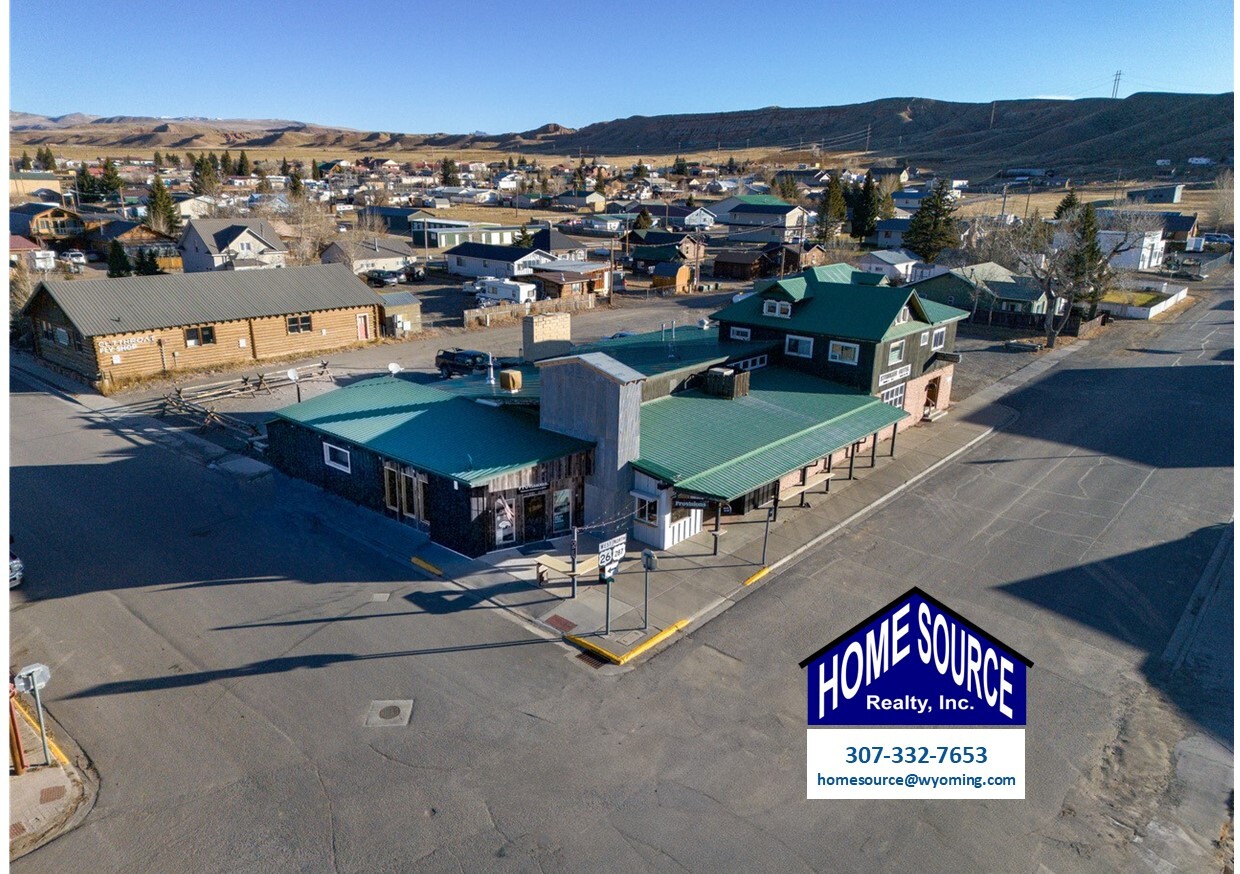 202 Rams Horn, Dubois, WY for sale Aerial- Image 1 of 1