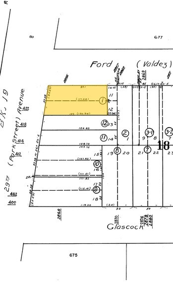 2855 Ford St, Oakland, CA à louer - Plan cadastral - Image 3 de 6