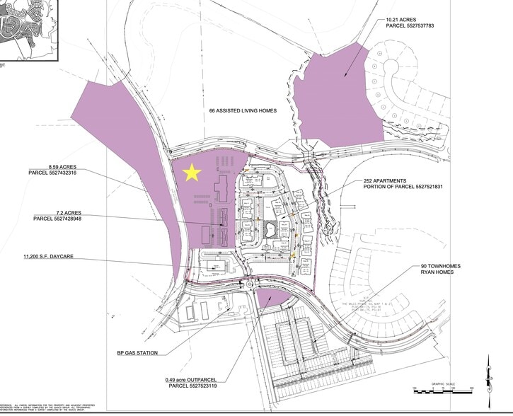 1054 Drake Mill Ln, Concord, NC for sale - Site Plan - Image 2 of 2