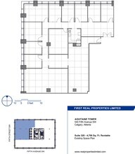 540 5th Ave SW, Calgary, AB for lease Floor Plan- Image 1 of 1
