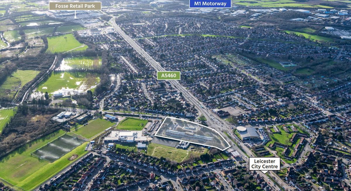 6 Narborough Road South, Leicester for sale Aerial- Image 1 of 1