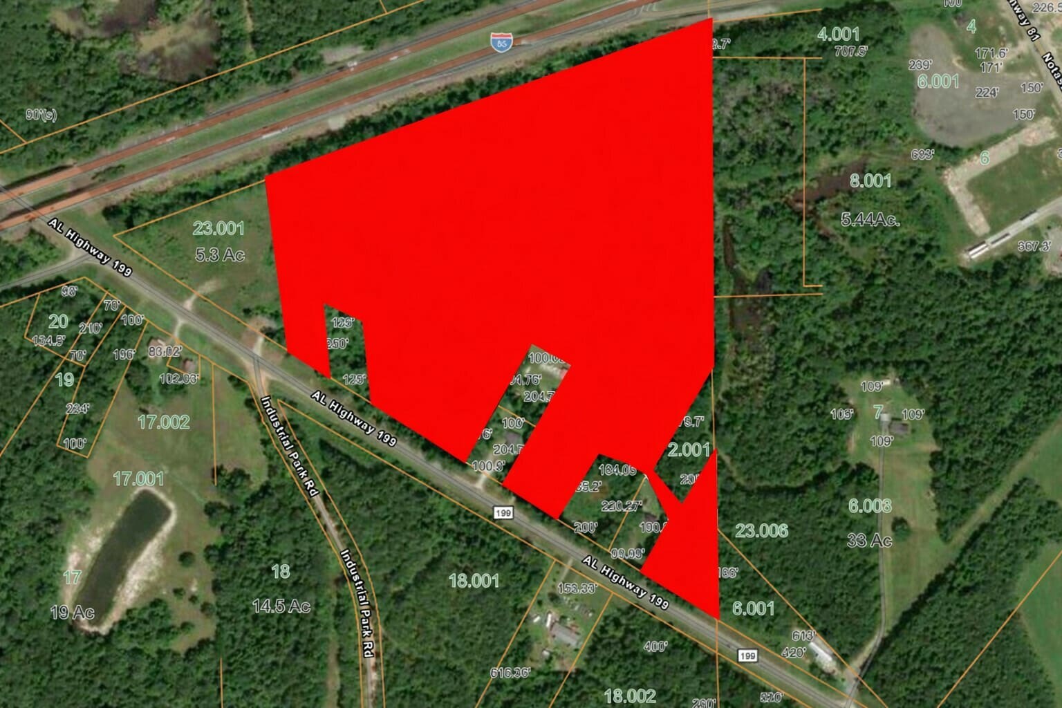 600 Alabama Highway 199, Tuskegee, AL for sale Plat Map- Image 1 of 3