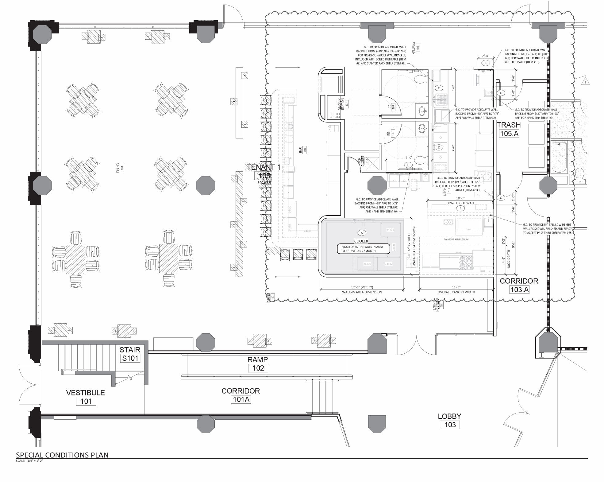 1301 E Washington St, Indianapolis, IN for lease Floor Plan- Image 1 of 1