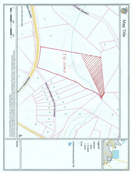 000-394 W Alexander Love Hwy, York, SC à vendre - Plan cadastral - Image 2 de 4