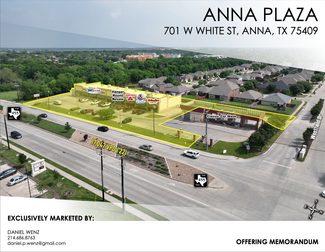 Plus de détails pour 701 W White St, Anna, TX - Vente au détail à vendre