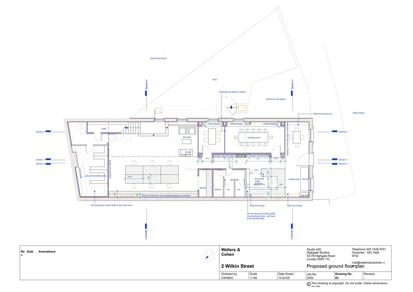 2 Wilkin St, London for sale - Floor Plan - Image 2 of 9