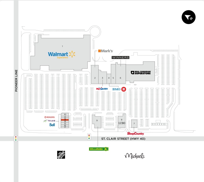 849-877 St Clair St, Chatham, ON for lease Building Photo- Image 1 of 2