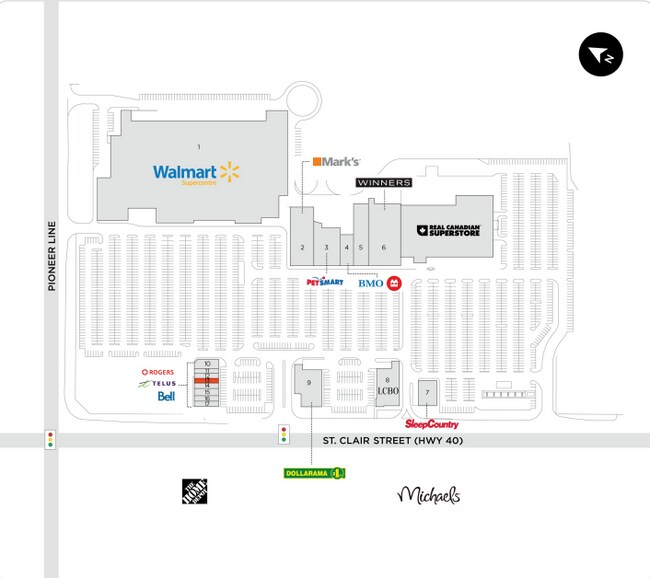 Plus de détails pour 849-877 St Clair St, Chatham, ON - Commerce de détail à louer