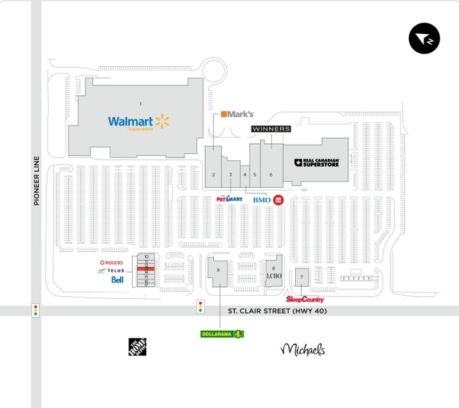 More details for 849-877 St Clair St, Chatham, ON - Retail for Lease