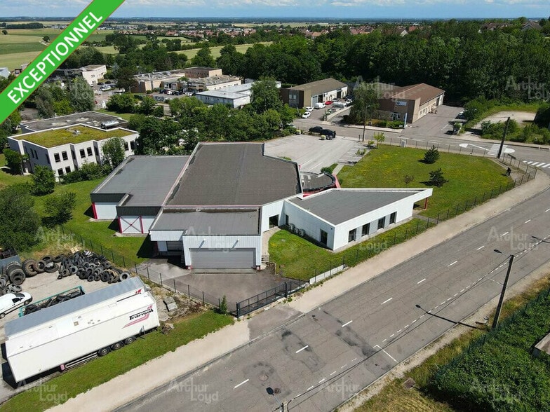 3 Rue De L'Escaut, Saint-Apollinaire for lease - Aerial - Image 3 of 13
