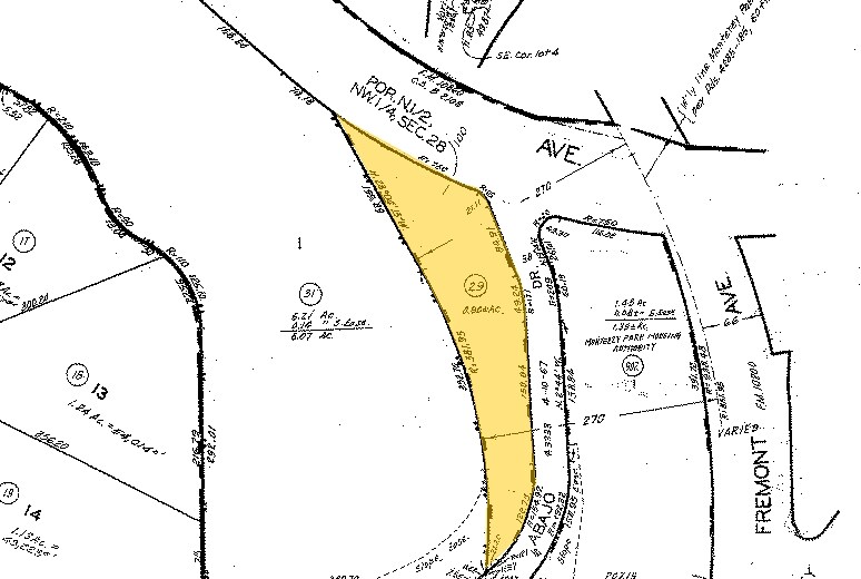 1001 Abajo Dr, Monterey Park, CA à vendre - Plan cadastral - Image 2 de 2