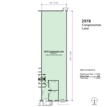 2970-2990 Congressman Ln, Dallas, TX à vendre Plan d’étage- Image 1 de 1